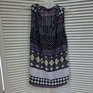 Boho Patterned Sleeveless Top - LP